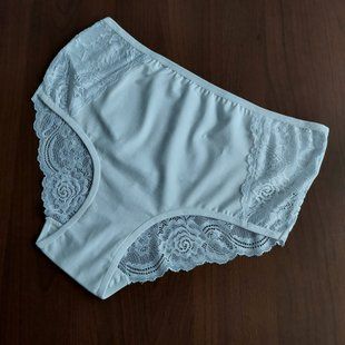 Трусики жіночі високі однотонні з мереживом 56 5791 5XL білі фото
